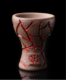 Forest Bowl Ash — Cazoleta Artesanal Rusa Barro 1200°C