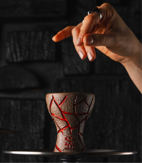 Forest Bowl Ash — Cazoleta Artesanal Rusa Barro 1200°C