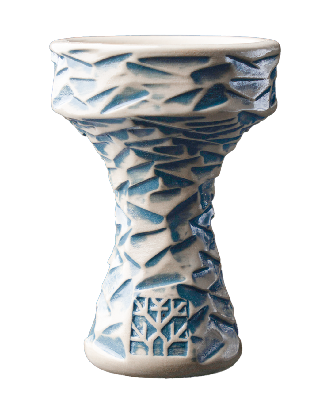 Forest Bowl Ice — Cazoleta Artesanal Rusa Barro 1200°C | Koala Buff España