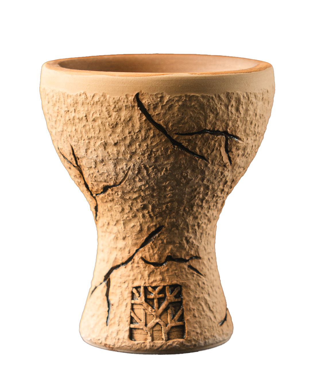 Forest Bowl Sand — Cazoleta Artesanal Rusa Barro 1200°C | Koala Buff España