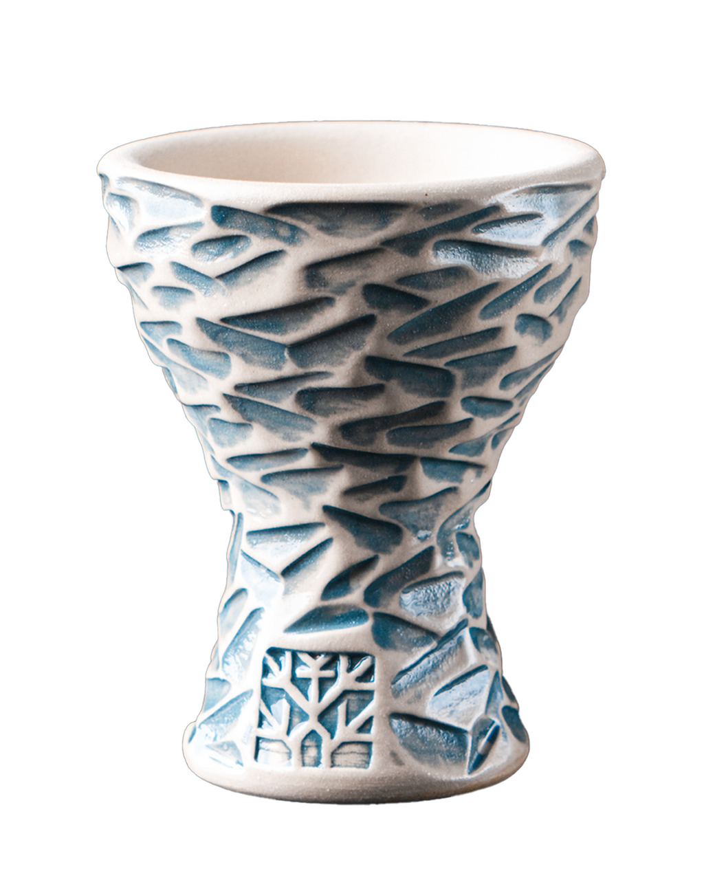 Forest Bowl Ice — Cazoleta Artesanal Rusa Barro 1200°C | Koala Buff España