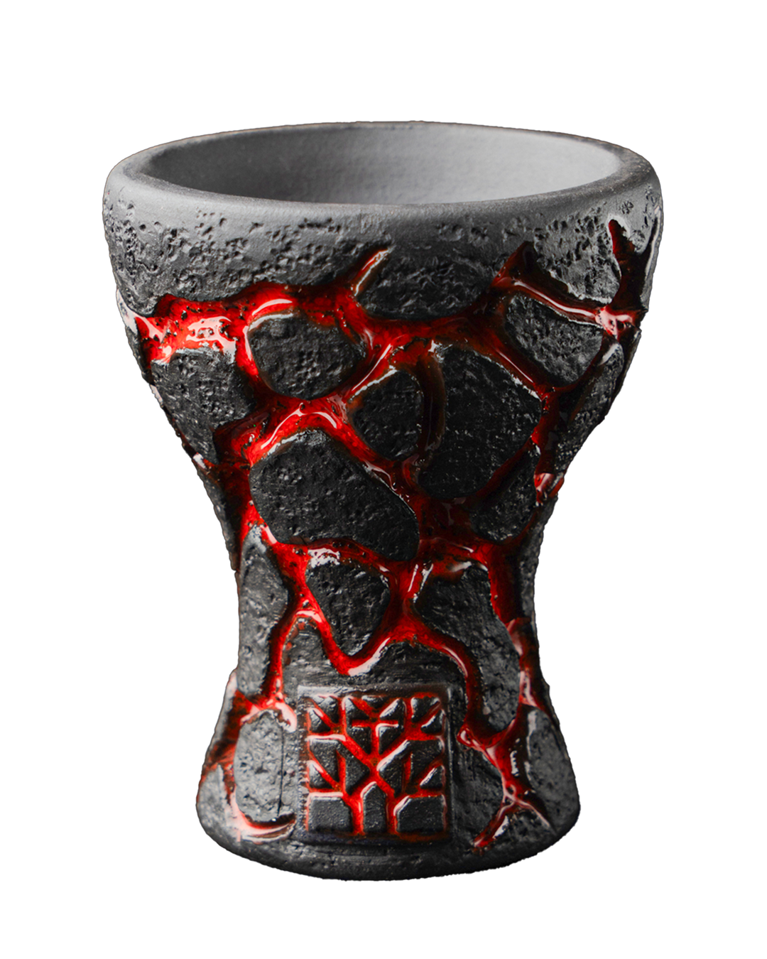 Forest Bowl Lava — Cazoleta Artesanal Rusa Barro 1200°C | Koala Buff España