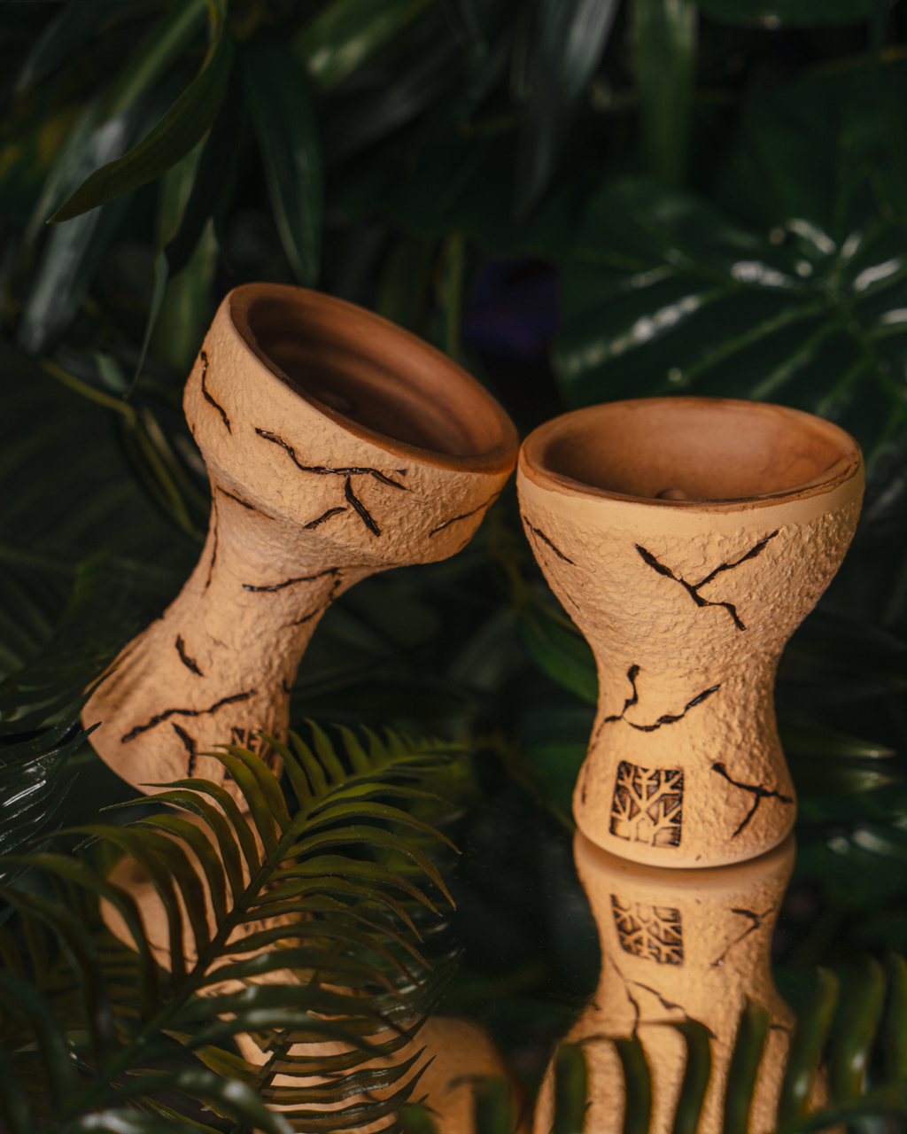 Forest Bowl Sand — Cazoleta Artesanal Rusa Barro 1200°C | Koala Buff España