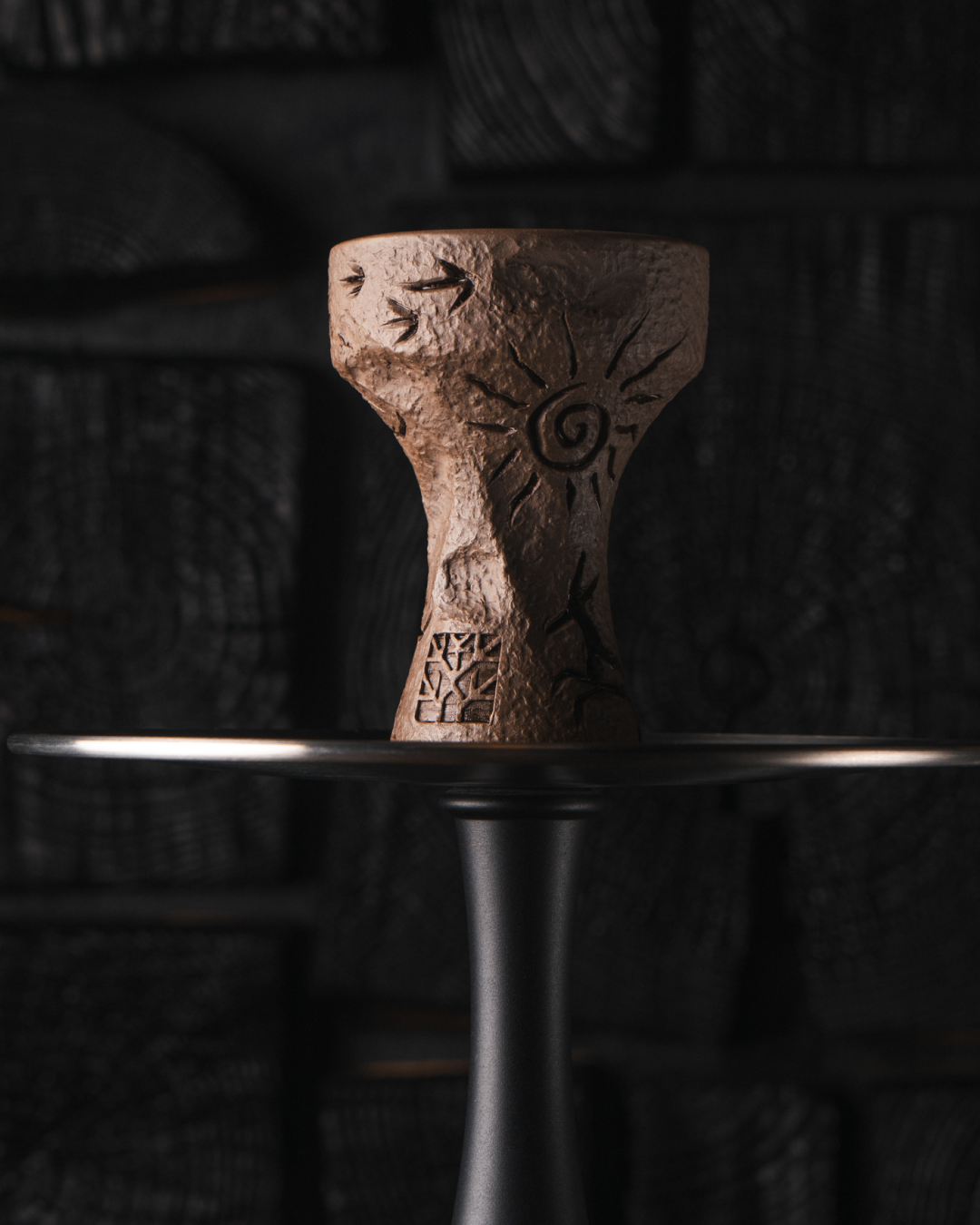 Forest Bowl Stone — Cazoleta Artesanal Rusa Barro 1200°C | Koala Buff España