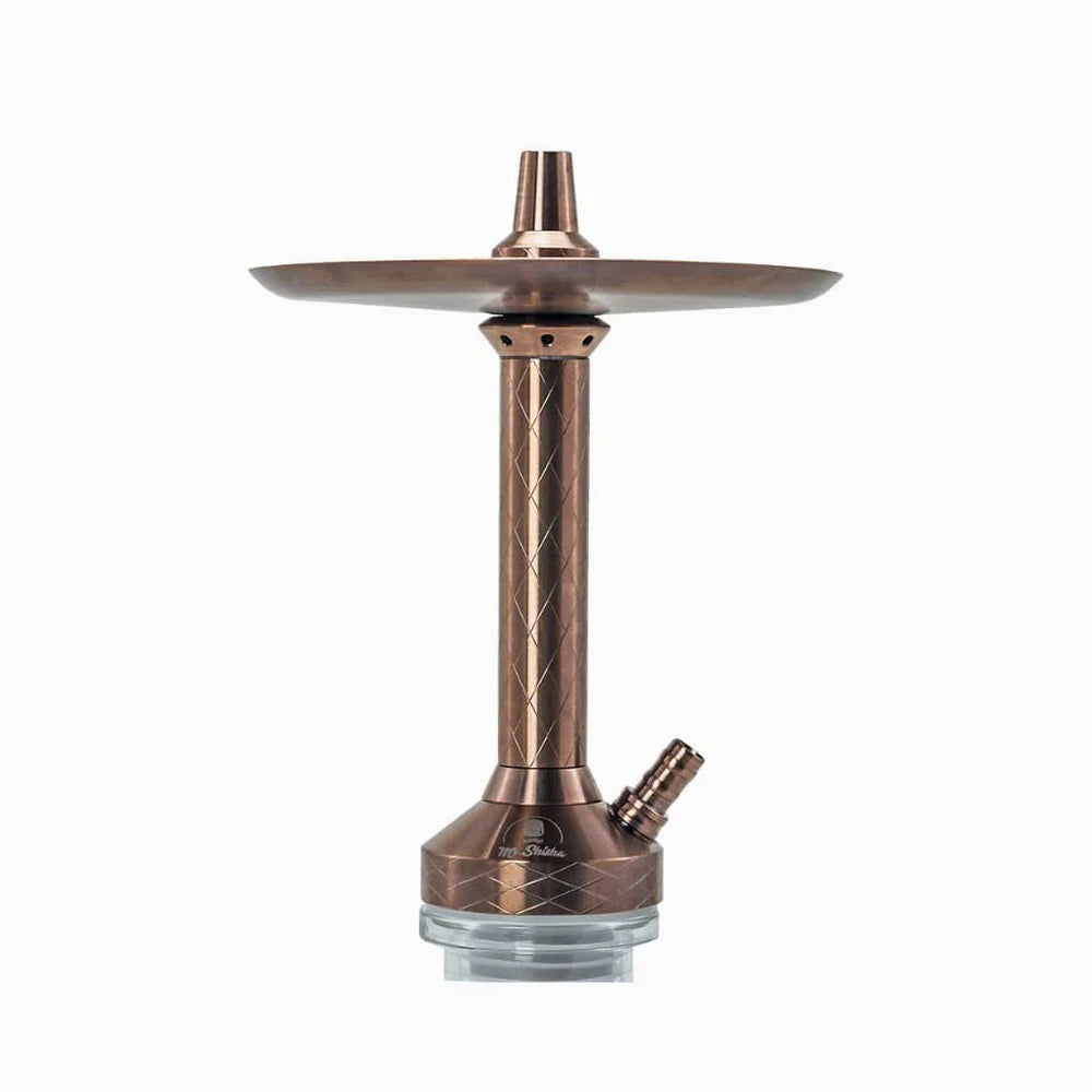 Mr. Shisha Mini Khalifa — Cachimba Mediana Acero Inoxidable