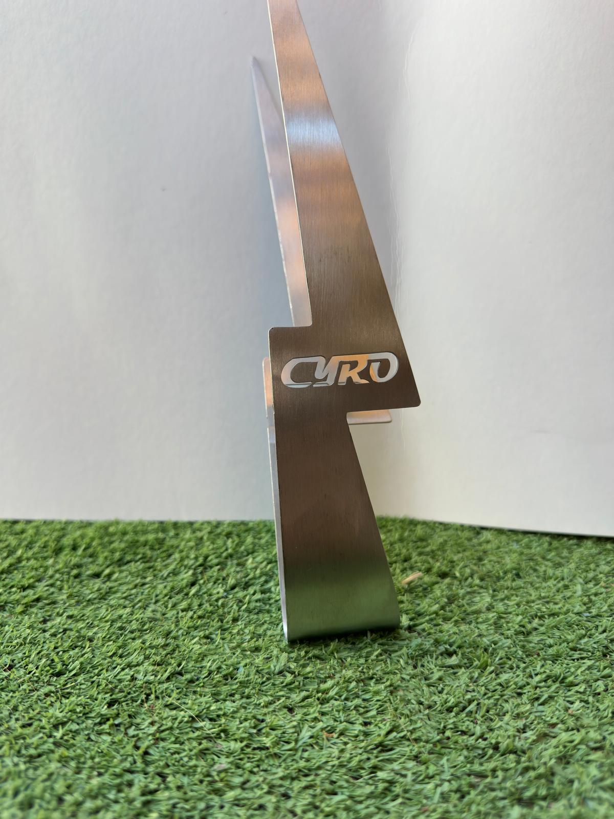 Pinzas Grandes Cyro — Acero Inoxidable para Cachimba