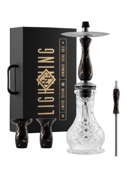 RF Hookah Lightning — Black Cosmos