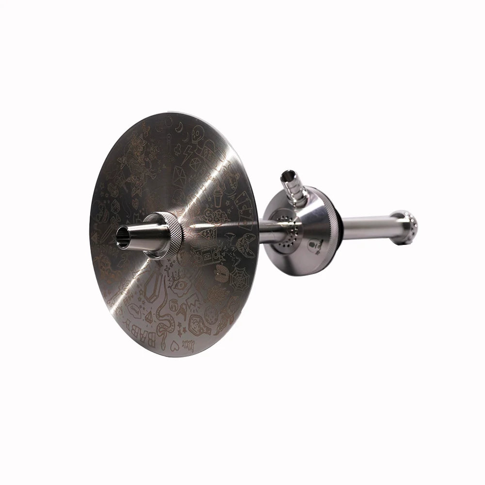 Mr. Shisha Baby — Cachimba Compacta Acero Inoxidable