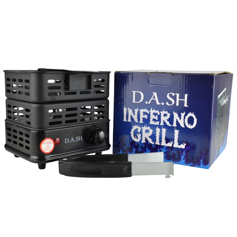 Parrilla Dash Inferno Grill 1000W — Hornillo Eléctrico Cachimba
