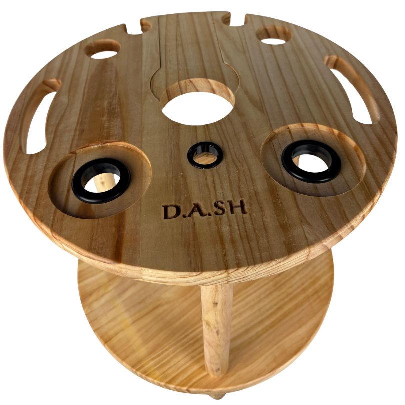 Mesa de Madera Dash Chill — Mesa Auxiliar para Cachimba
