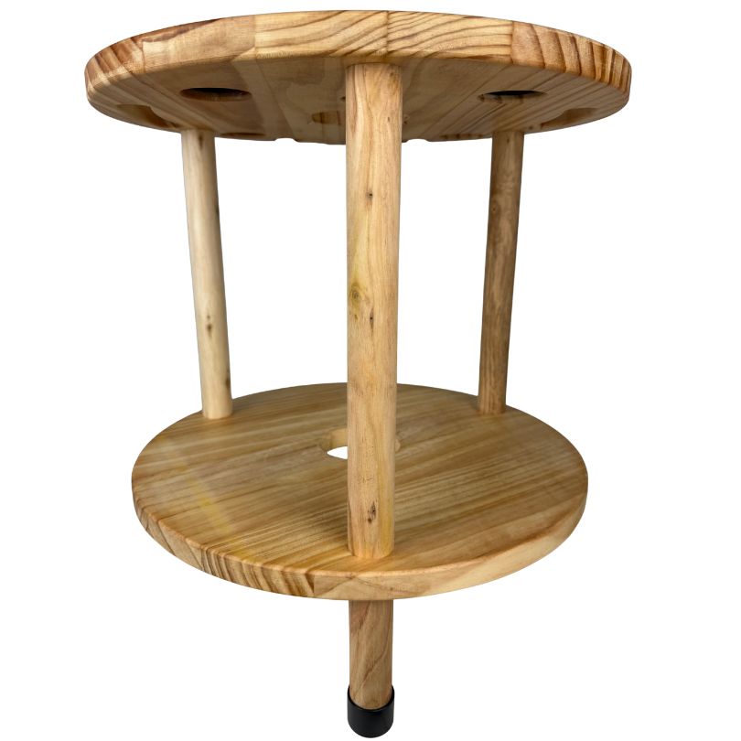 Mesa de Madera Dash Chill — Mesa Auxiliar para Cachimba