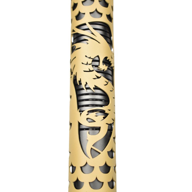 Cachimba WTN Dragon — Diseño Exclusivo Dragón Negro y Oro