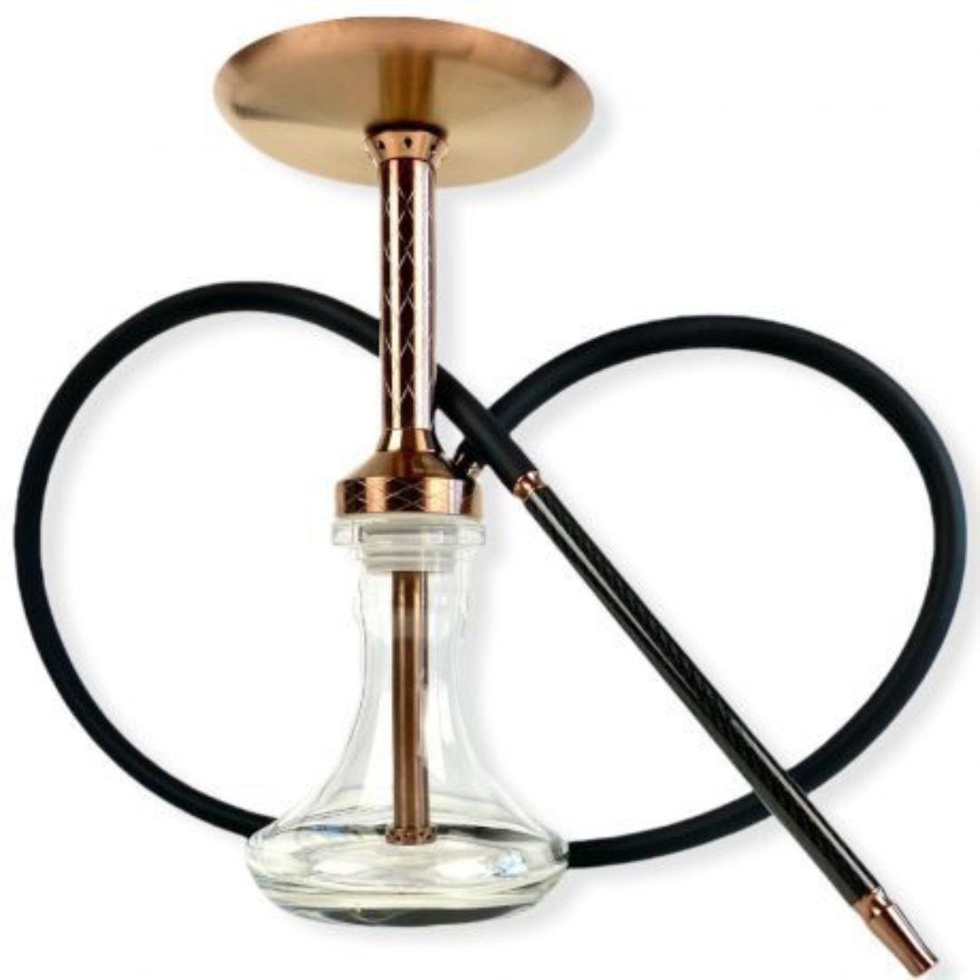 Mr. Shisha Mini Khalifa — Cachimba Mediana Acero 4 Colores | Koala Buff España