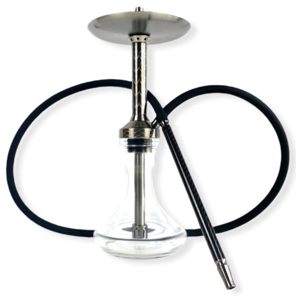 Mr. Shisha Mini Khalifa — Cachimba Mediana Acero 4 Colores | Koala Buff España