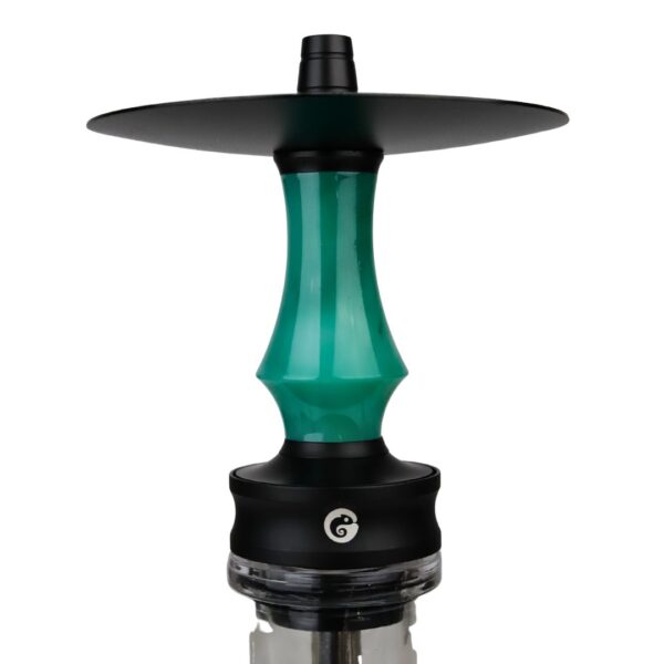 Cachimba Chameleon Vulkan — Acero Trenzado con Manguera a Juego